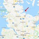 Location of the Boknis Eck Observatory in Eckernförde Bay, Germany.